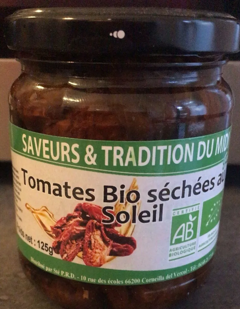 Tomates bio séchées