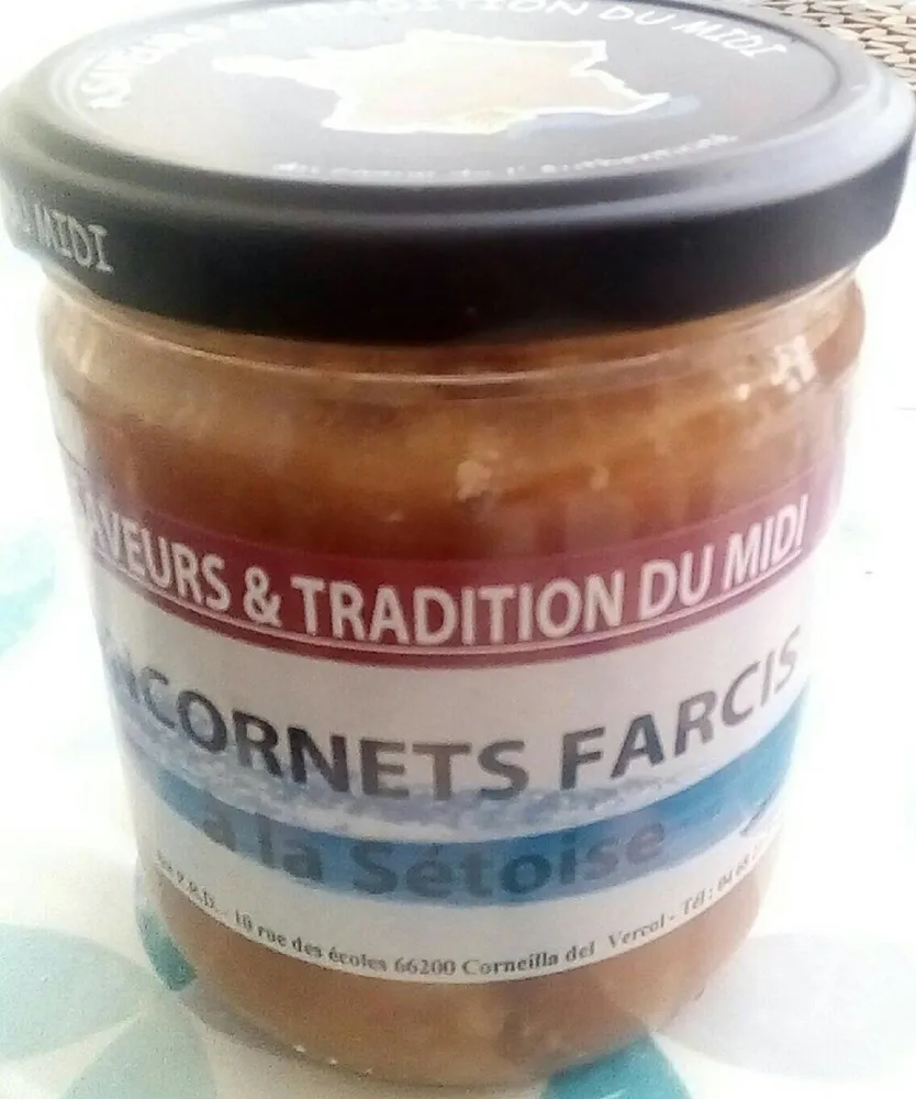 Encornets farcis a la setoise