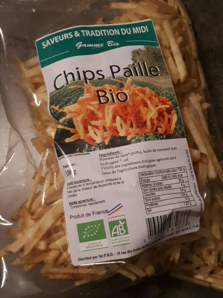 Chips Paille Bio