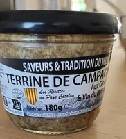 Terrine de campagne aux cèpes & vin du Languedoc
