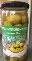 Olives vertes concassées ail et persil