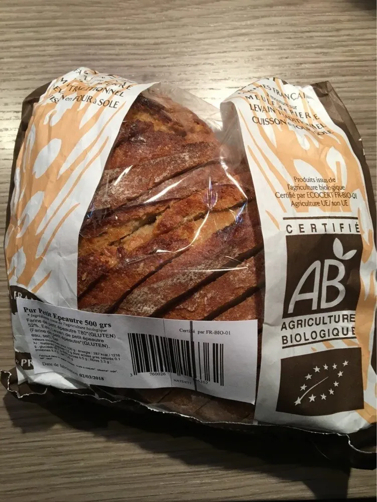 Pain Pur petit épeautre