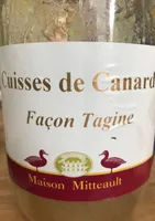 Cuisses de canard facon tagine