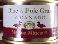 Bloc de fois gras de canard