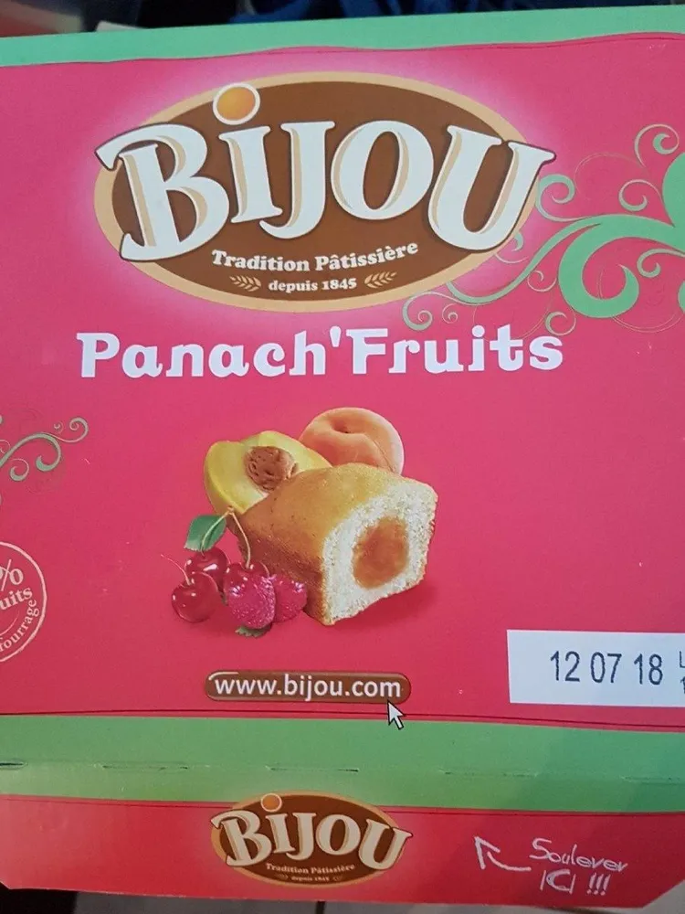 Madeleine bijou abricot