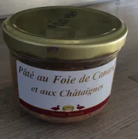 Pâté au foie de canard at aux chataigne