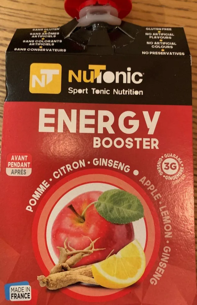 Energy Booster pomme citron Ginseng