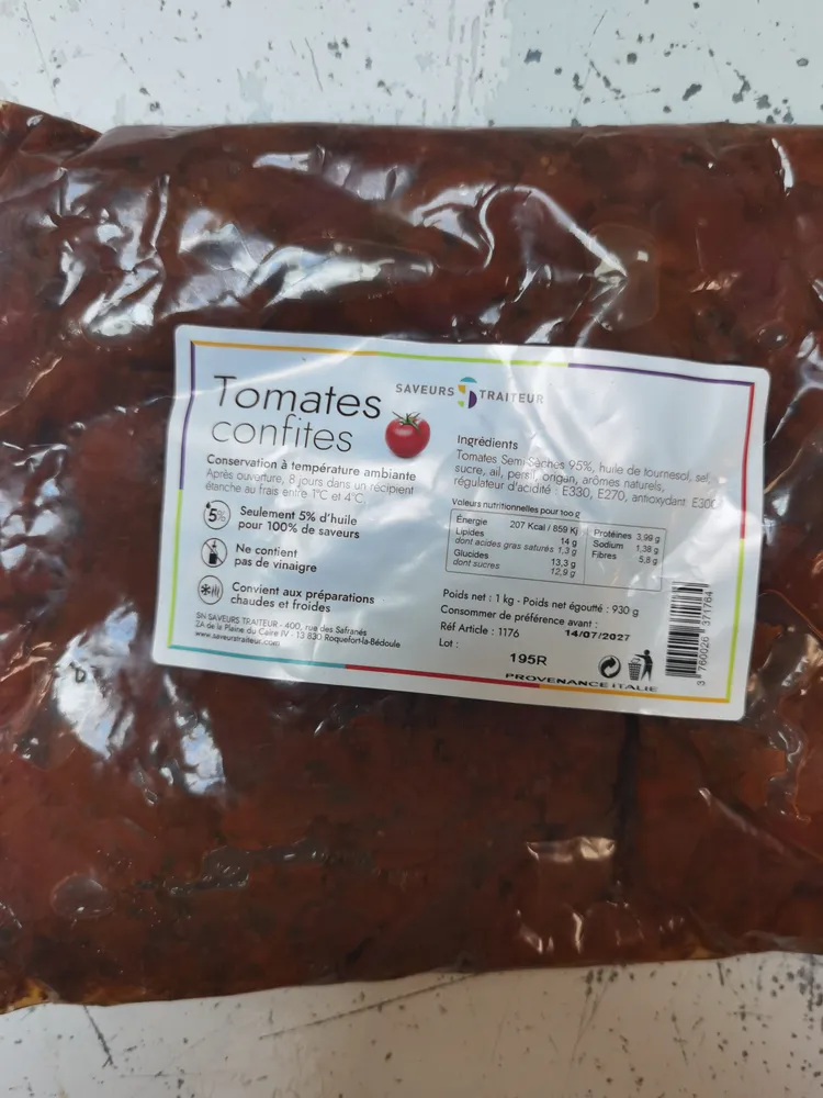Tomates confites