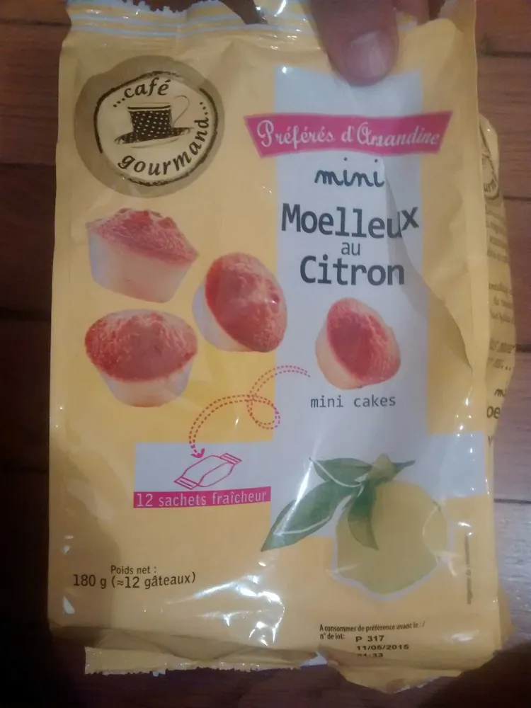 Mini Moelleux au Citron