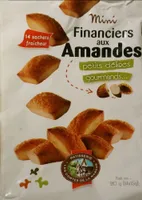 Mini financiers aux amandes
