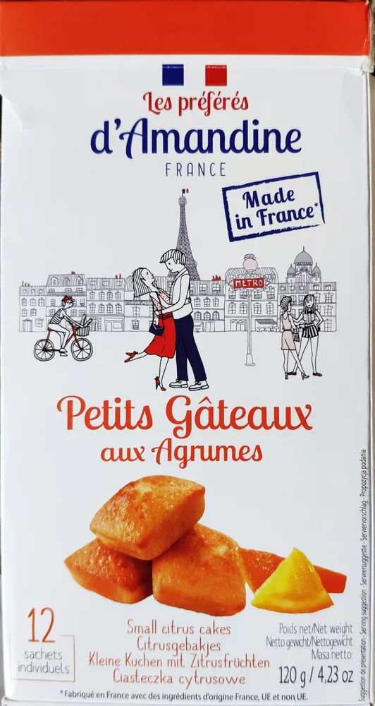 Petits Gâteaux aux Agrumes