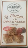 Le moelleux à la crème de marrons