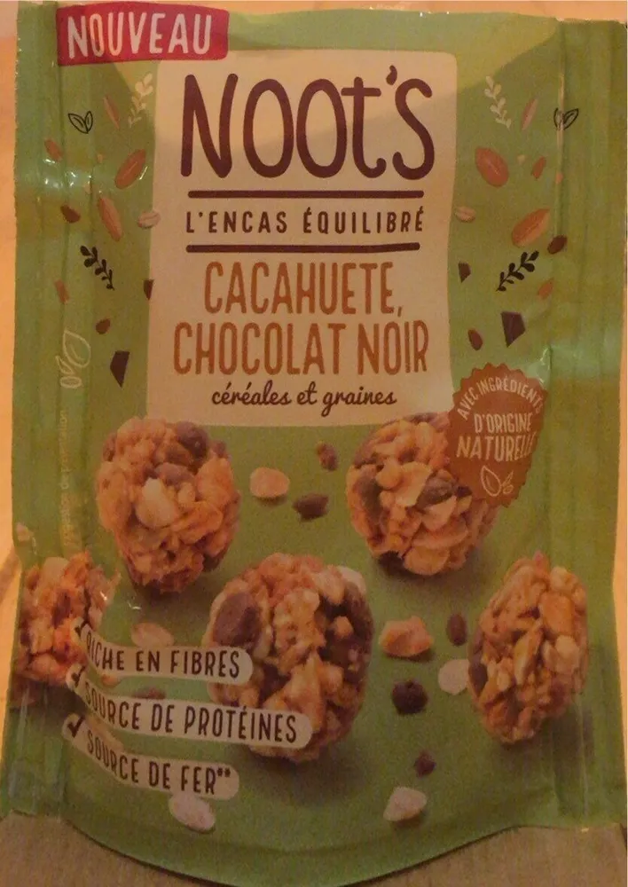 Noot’s cacahuète, chocolat noir