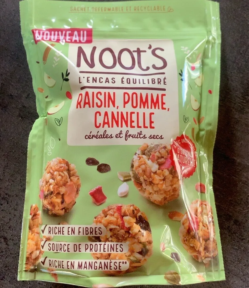 Raisin, pomle, canelle