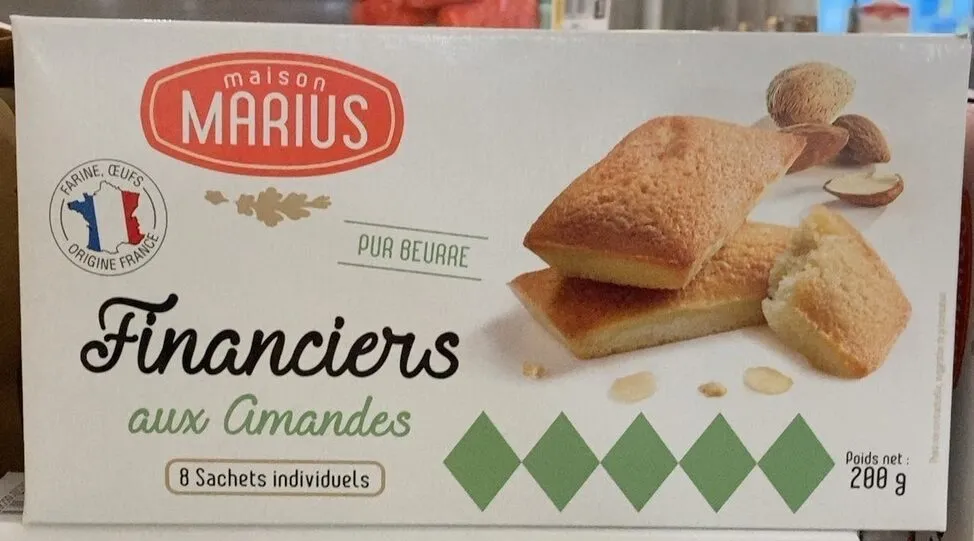 Financier aux amandes