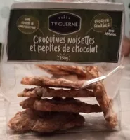 Croquines noisettes et pépites de chocolat