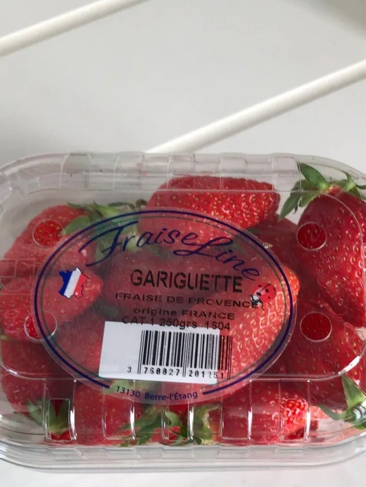 Fraise gariguette france