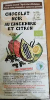 Chocolat noir au gingembre et citron