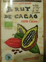 Brut de cacao sans sucre