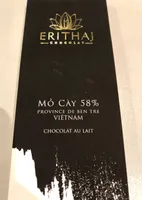Chocolat au lait 58%