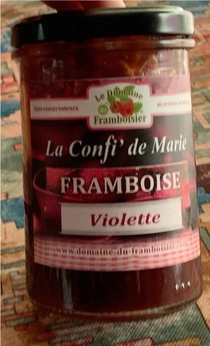 Confiture framboise violette