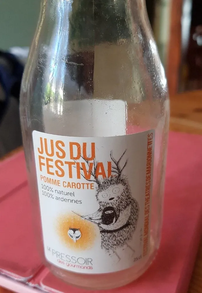 Jus du festival (pomme carotte)