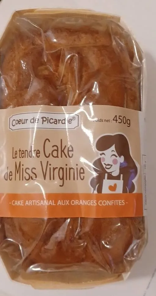 Cake artisanal aux oranges confites