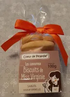 Les savoureux Biscuits de Virginie - Sablés Saveur Vanille