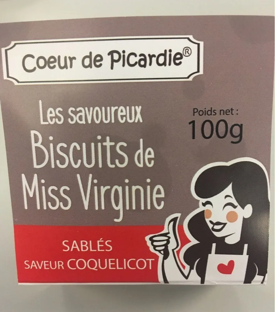 Sablés saveur coquelicot