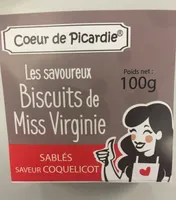 Sablés saveur coquelicot