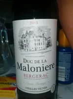 Vin duc de la Maloniere Bergerac