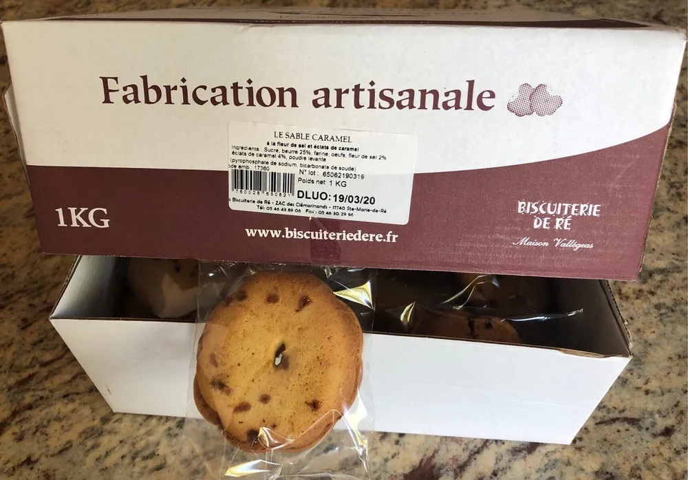 Le sablé caramel
