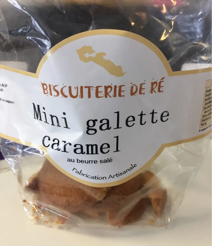 Mini galette caramel au beurre salé