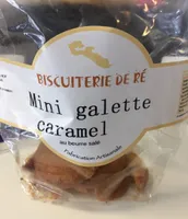 Mini galette caramel au beurre salé