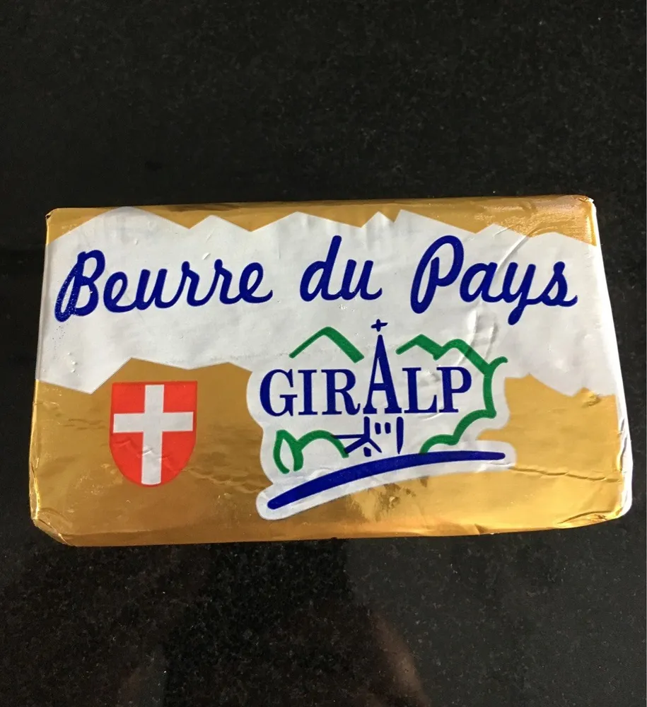 Beurre du pays
