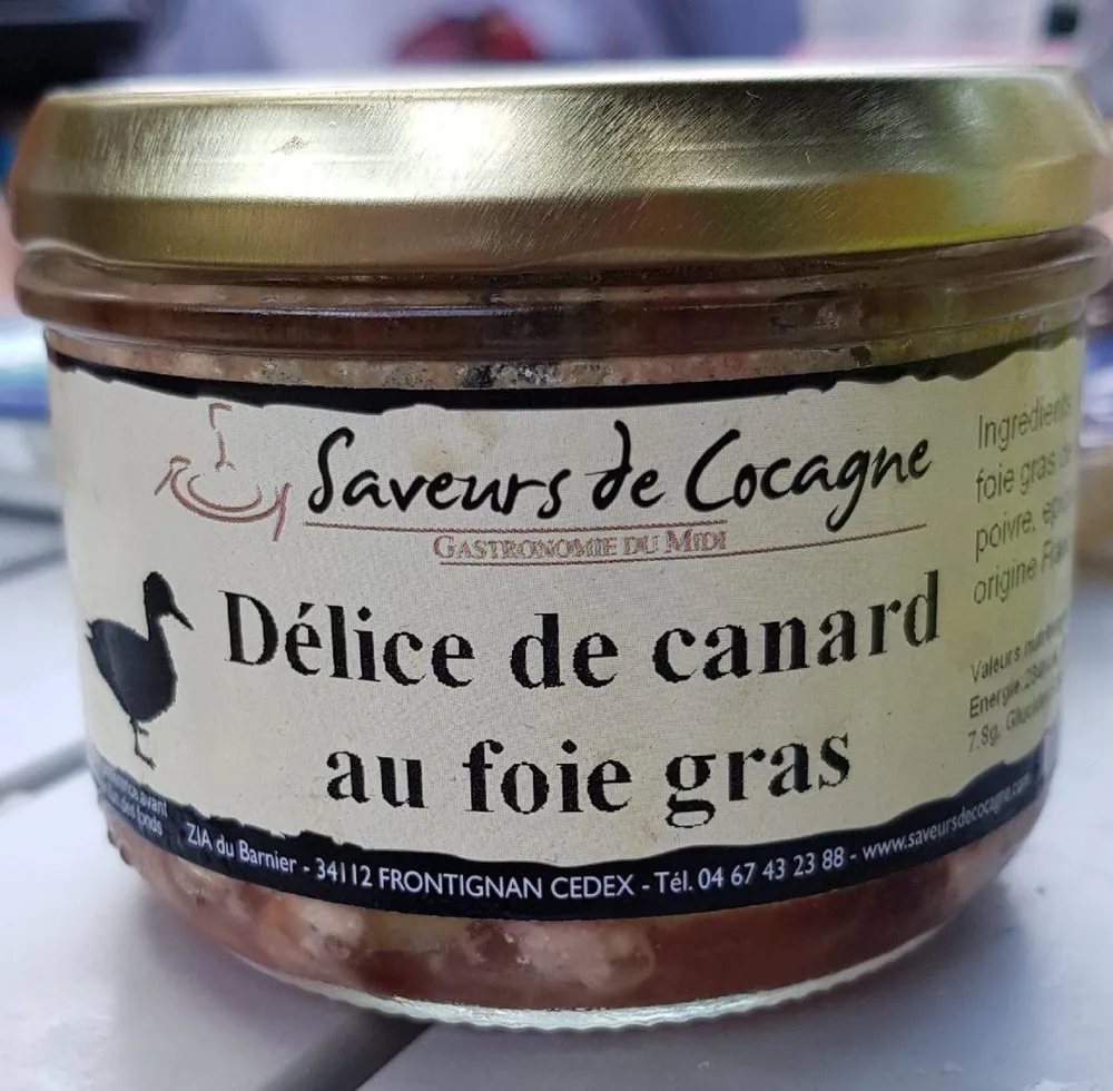 Délice de canard au foie gras