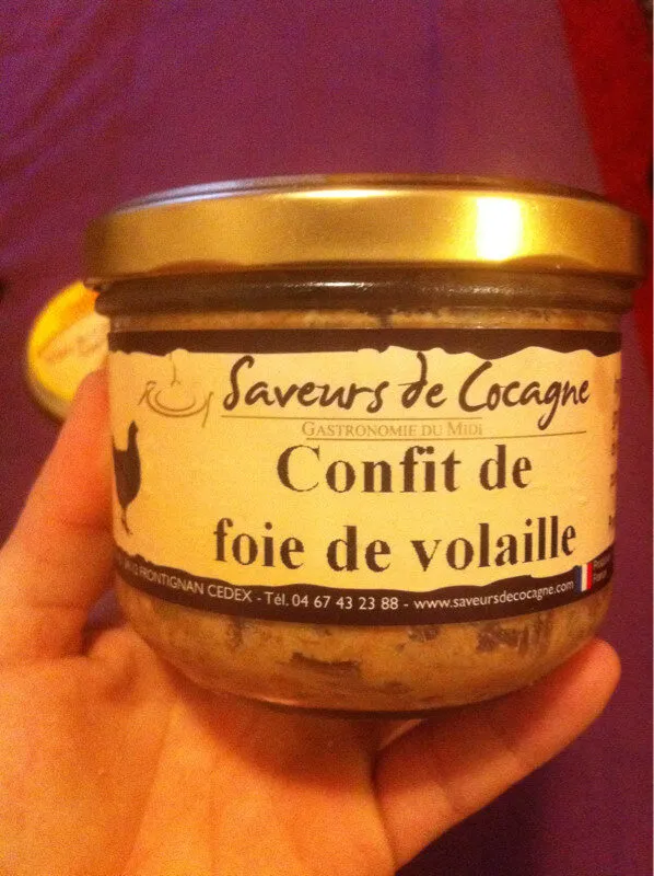 Confit au foie de volaille