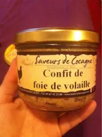 Confit au foie de volaille