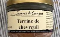 terrine de chevreuil