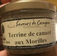 Terrine de canard aux morilles