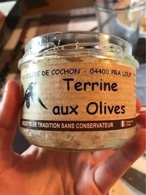 Terrine aux olives