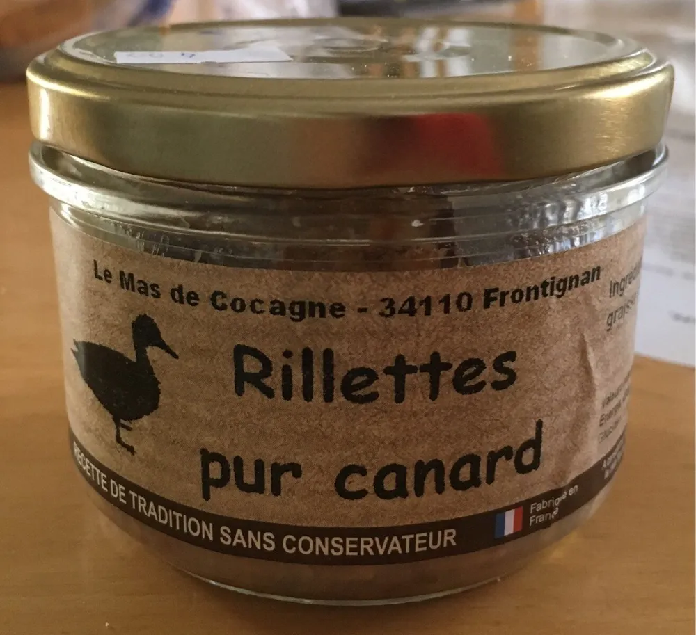 Rillettes pur canard