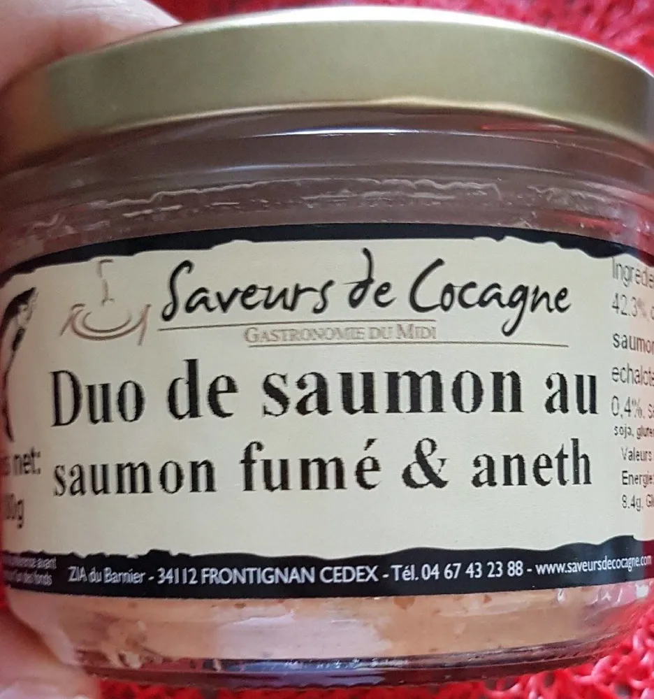 Duo de saumon au saumon fumé & aneth