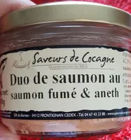 Duo de saumon au saumon fumé & aneth