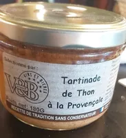 Tartinade de Thon à la provençale