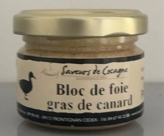 Bloc de foie gras de canard