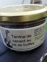 Terrine de canard au jus de truffes