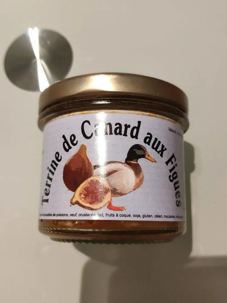 Terrine de canard aux figues