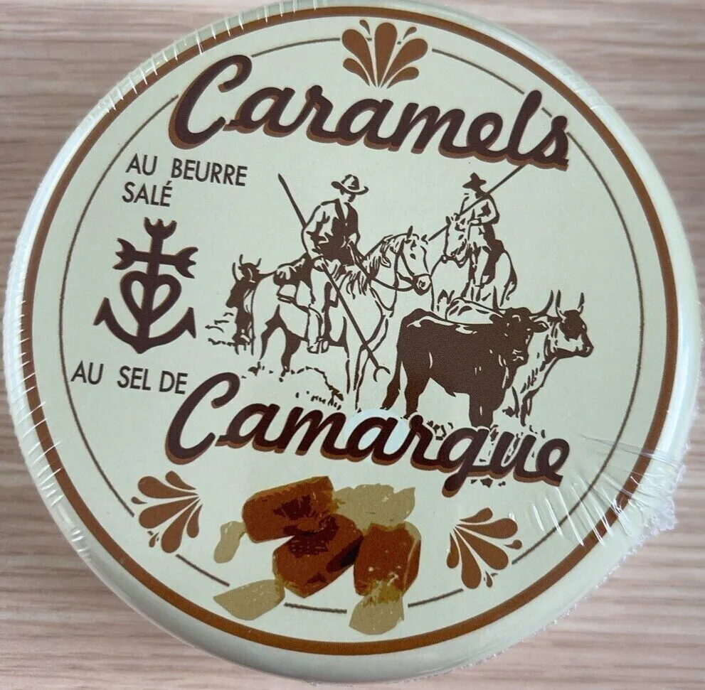Caramels au beurre sale au sel fe Camargue