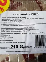Churros sucrés